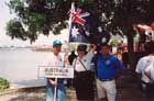Singapore 1994. Alan (Guide), Pat and Trevor